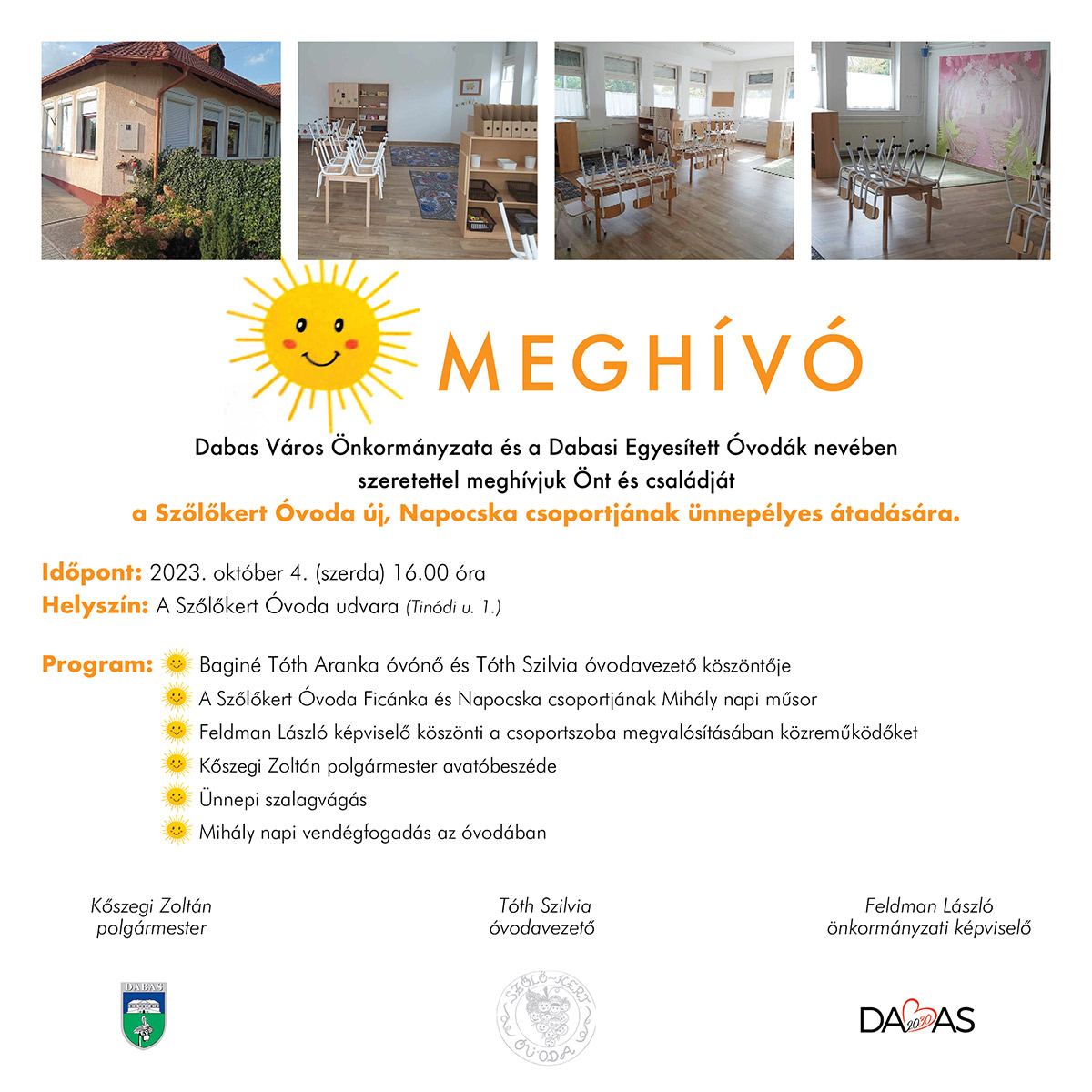 Napocska meghivo