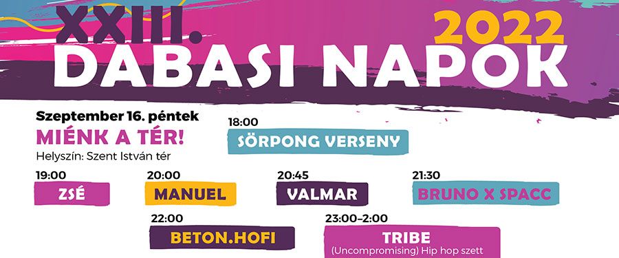 DABASI NAPOK 2022