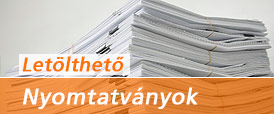 Letölthető nyomtatványok megnyitása nyomógomb