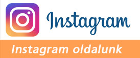 Dabas Város Instagram oldalának megnyitása nyomógomb
